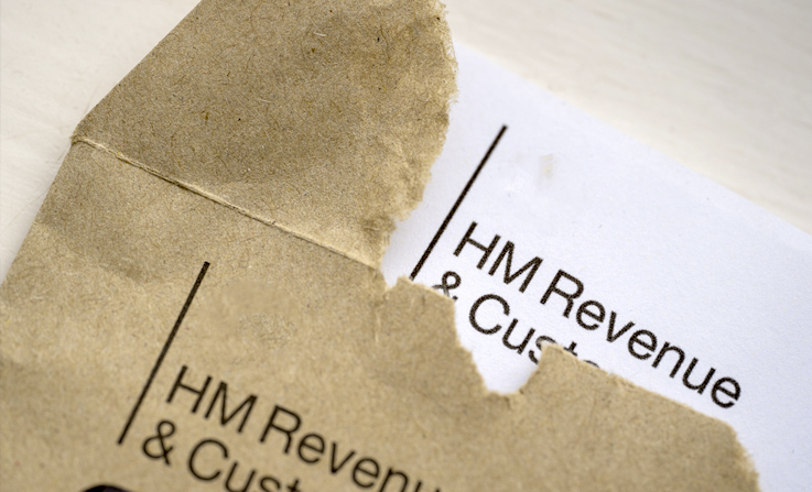 An image of a HM Revenue & Customs bill to illustrate a corporation tax bill.